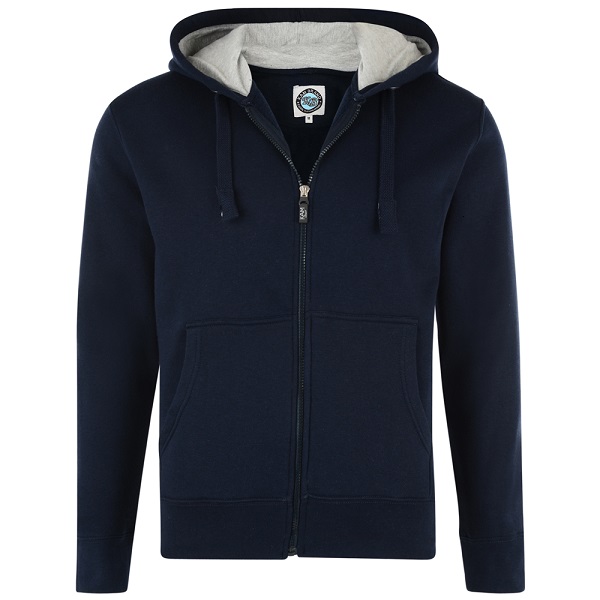  Sweat à Capuche Navy grandes tailles 