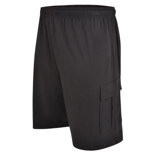 Sweatbermuda Noir grandes tailles